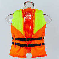 Жилет рятувальний дитячий PL-0542 (EVA, ремни-PL, р-р S-L, цвета в ассортименте)