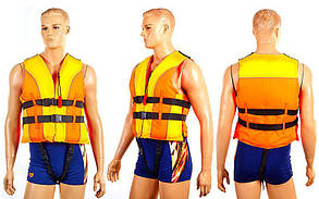 Жилет рятувальний дорослий 86-8 (EVA, ремені-PL, кольори в асортименті)