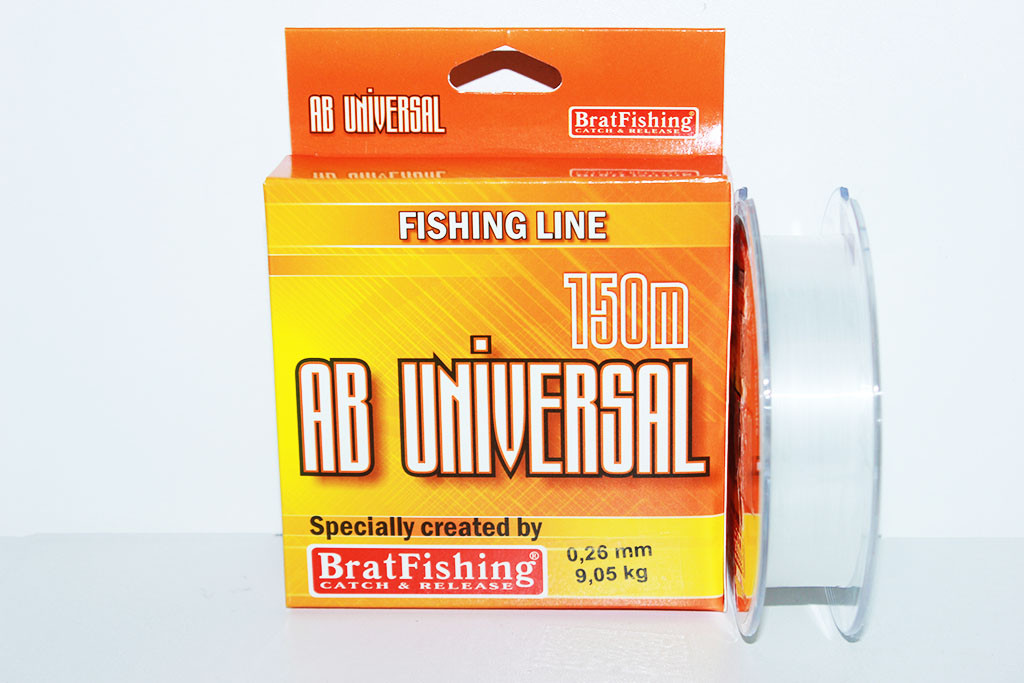 Волосінь AB Універсальний 150м."BratFishing"