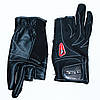 Рукавички спінінгіста «FISHING ROI» WK-05 Чорні, фото 3