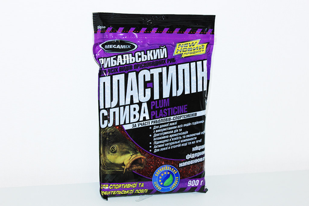 Рибальська прикормка. Пластилін Megamix — Слива