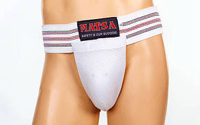 Захист запаху чоловічий MATSA MA-4513 (поліестер, пластик, р-р XS-XL, білий)