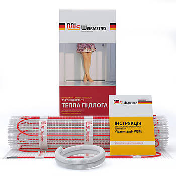 Мат нагрівальний Warmstad WSM 100 Вт/0,65 кв.м