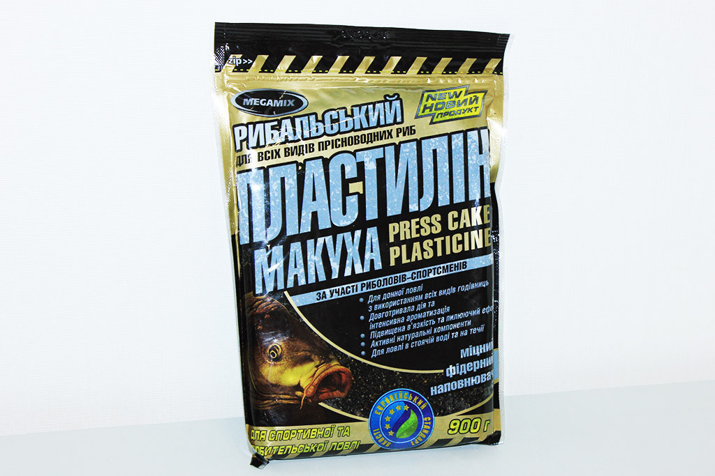 Рыболовная прикормка. Пластилин Megamix -Макуха-