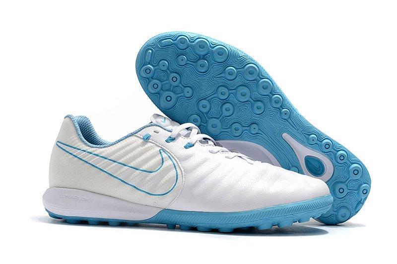 Сороконожки Nike Tiempo Lunar Legend VII Pro TF white/blue