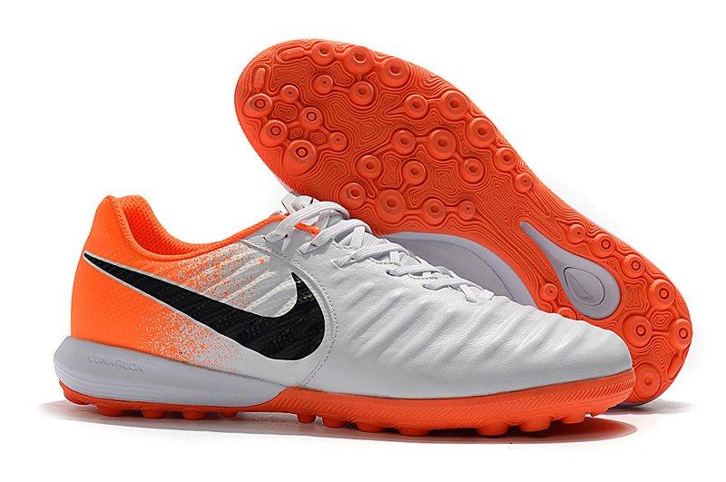 Сороконіжки Nike Tiempo Lunar Legend VII Pro TF white/orange