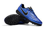 Сороконіжки Nike Tiempo Lunar Legend VII Pro TF blue, фото 4