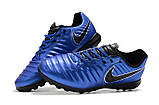 Сороконіжки Nike Tiempo Lunar Legend VII Pro TF blue, фото 5