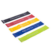 Стрічки опору набір 5 шт. LOOP BANDS FI-1748 (розмір: 600x50 мм, товщина — 0,35 мм, 0,5 мм, 0,7 мм, 1, 2 мм, кольори в асортименті)