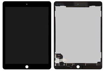 Дисплей для iPad Air 2 (A1566, A1567), модуль у зборі (екран і сенсор), чорний, оригінал
