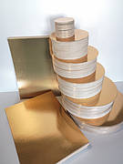 Підкладка під торт золото/срібло