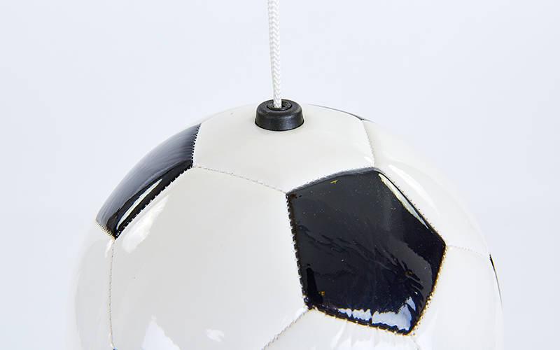Мяч футбольный тренировочный футбольный тренажер №4 FB-6883-4 (PU, черный-белый) - фото 5 - id-p1163073633
