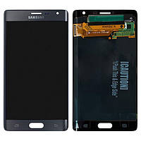 Дисплей для Samsung Galaxy Note Edge N915, модуль в сборе (экран и сенсор), черный, оригинал