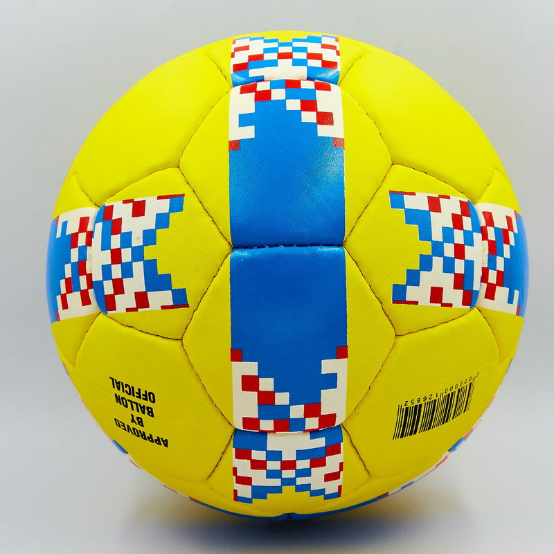 М'яч футбольний No5 Гриппі 5слів. UKRAINE FB-0125 (No5, 5 см, пошитий вручну) - фото 2 - id-p1163073691
