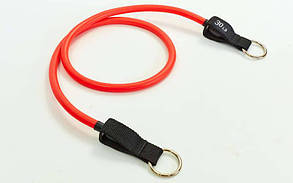 Еспандер трубчастий з кільцем DT-1002R-30LB червоний (латекс, р-р 6х13x1200 мм, червоний)