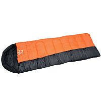 Спальний мішок-ковдра з капюшоном SY-081 (PL, бавовна, 1350 г, р-р 190+30х75 см, t+10 до -10, мішки з'єднуються один з одним)
