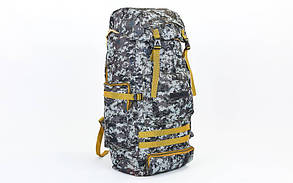 Рюкзак туристичний безкаркасний RECORD 65 літрів TY-0812 (поліестер, нейлон, розмір 58х34х16,5 см, кольору в асортименті)