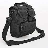 Сумка тактична багатоц через плече SILVER KNIGHT TY-9393 900D, розмір 22,5x28х6,5см