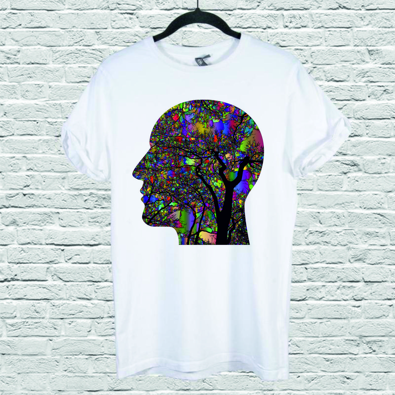 Футболка YOUstyle Brain2 0113 M White