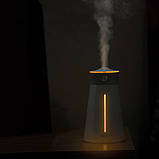 Зволожувач повітря BASEUS Slim waist з лампою і міні-вентилятором, білий, фото 7