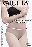 Трусики утягуючі із високою посадкою Giulia Culotte Vita Alta Modellante чорного бежевого білого кольорів розміри S/M M/L, фото 6