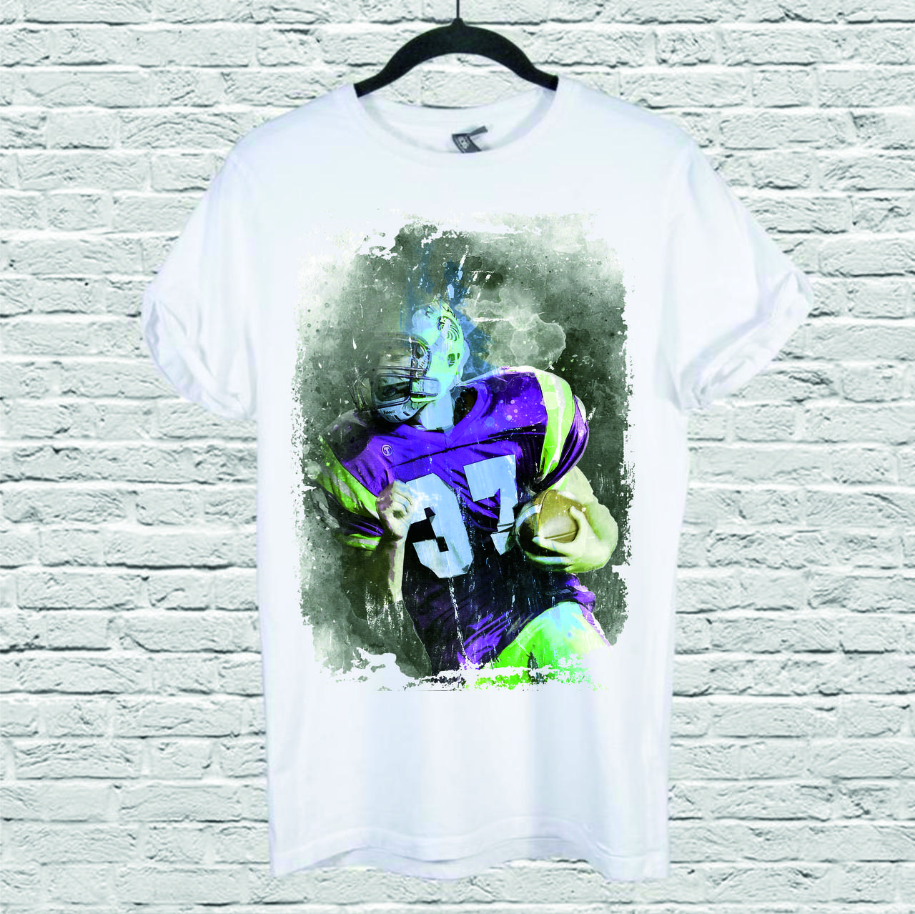 Футболка YOUstyle Football 0118 XXL White
