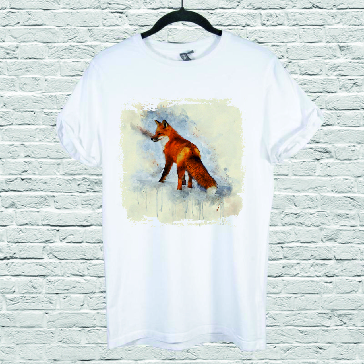 Футболка YOUstyle Fox 0119 L White