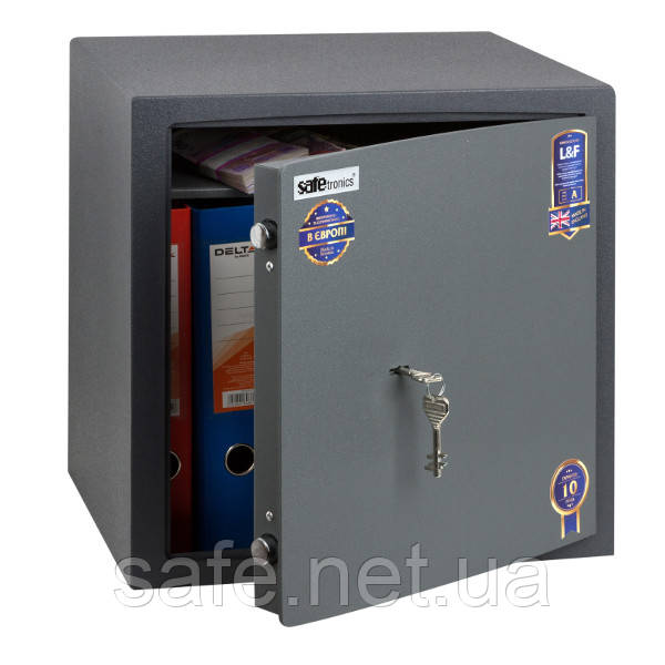 Сейф меблевий Safetronics NTL 40M (ВxШxГ:435x435x360), сейф для дому, сейф для грошей, сейф для документів