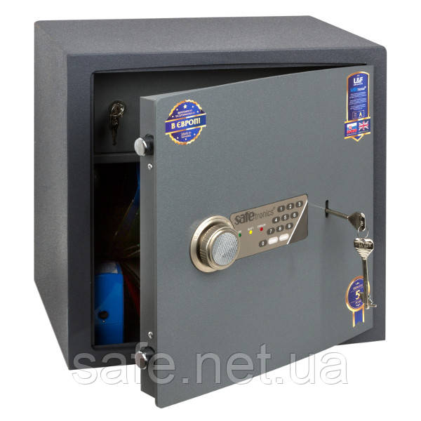Сейф меблевий Safetronics NTL 40MEs (ВxШxГ:435x435x360), сейф для дому, сейф для грошей, сейф для документів