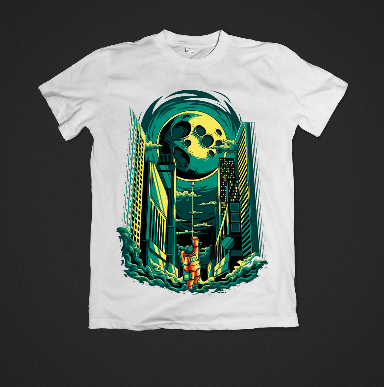 Футболка YOUstyle City 0129 L White