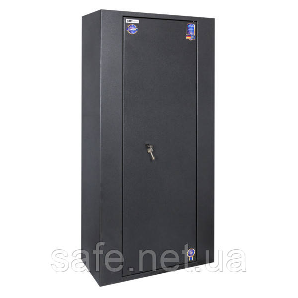 Сейф збройовий Safetronics MAXI 10PM (ВxШxГ:1500x680x350) на 10 ружев, сейф для рушниці, мисливський сейф