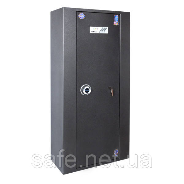 Сейф збройовий Safetronics MAXI 10PE-М (ВxШxГ:1500x680x350) на 10 ручок, сейф для рушниці, мисливський сейф