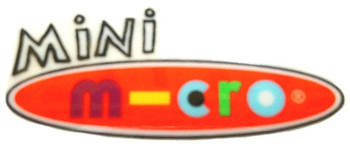 Стикер (логотип) для самоката Micro Mini