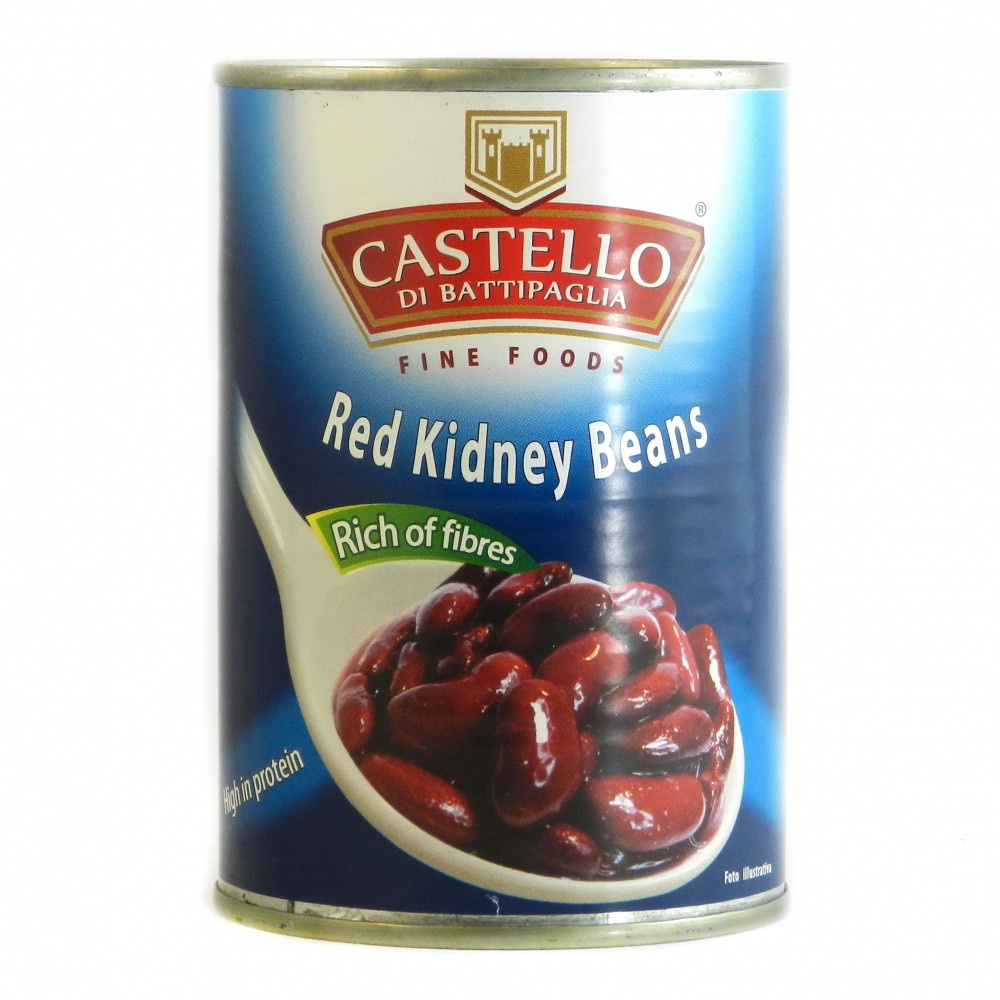 Фасоль червона Castello Red Kidney Beans, 400г