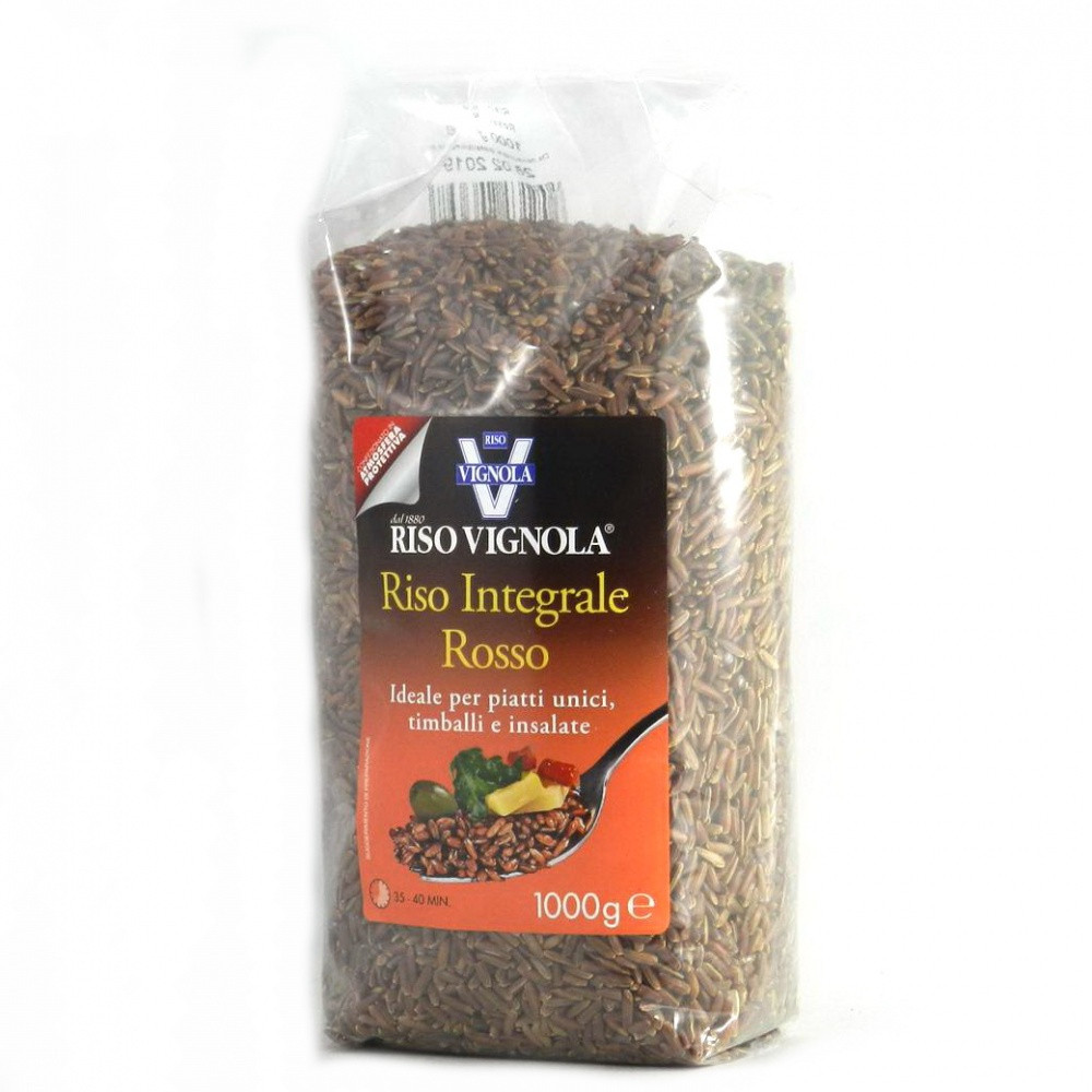 Рис червоний RISO VIGNOLA 1кг
