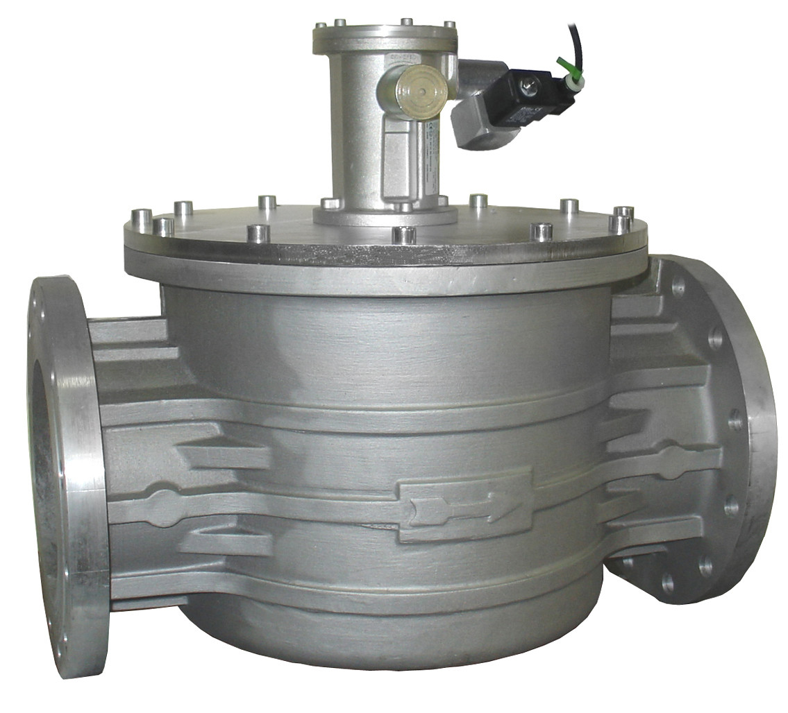 Електромагнітний клапан M16/RM N.C., DN200, 6 bar (MADAS)