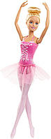 Barbie Fairytale Ballerina Doll, Pink Кукла Барби балерина блондинка в розовом платье