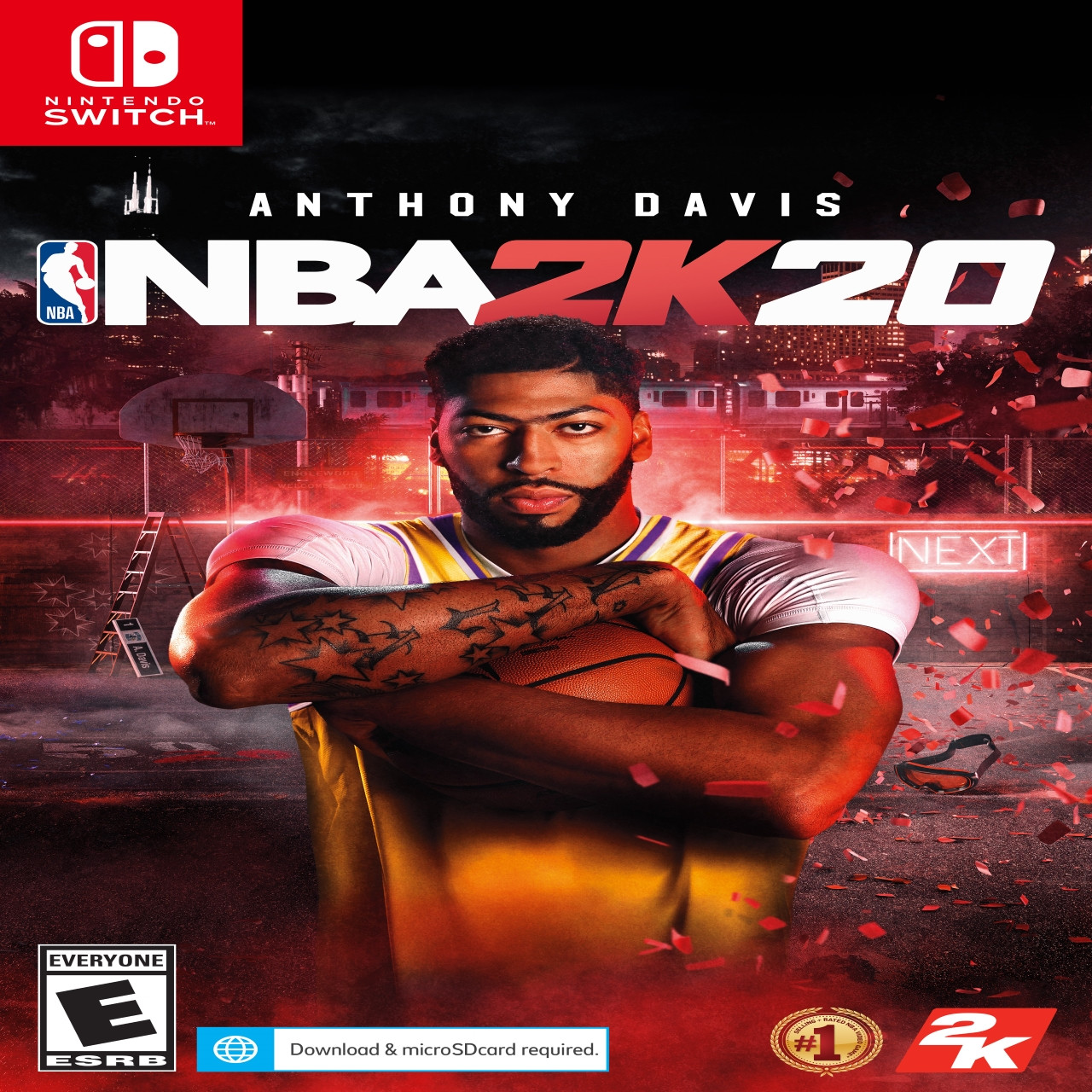 NBA 2k20 (английская версия) Nintendo Switch - фото 1 - id-p1163332600