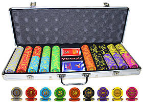 Набір для покеру "Compass" 500 фішок в кейсі
