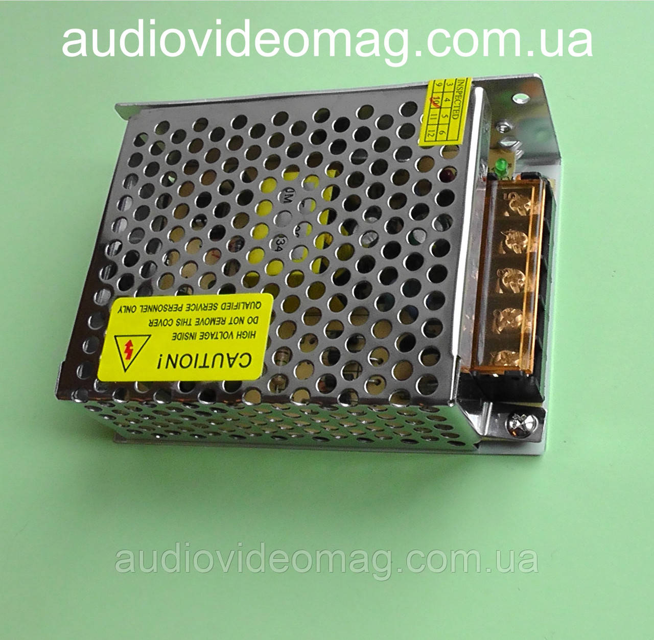 Блок живлення 12V 5A (IP20) 60 Wt для світлодіодних стрічок