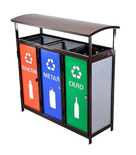 Контейнер для роздільного збору сміття Берди