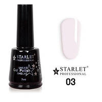 Гель лак Starlet № 003 (молочний)