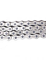 Ланцюг KMC 7 для гірського / швидкісного велосипеда 116 ланок срібло