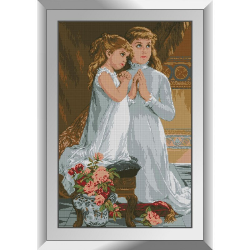 Набір алмазної мозаїки Вечірня молитва Dream Art 31499 (51 x 79 см)