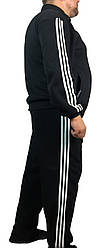 Спортивний костюм адидас,adidas, три смуги, класика, трикотажний, розмір 50,52,54,56, реплікація.