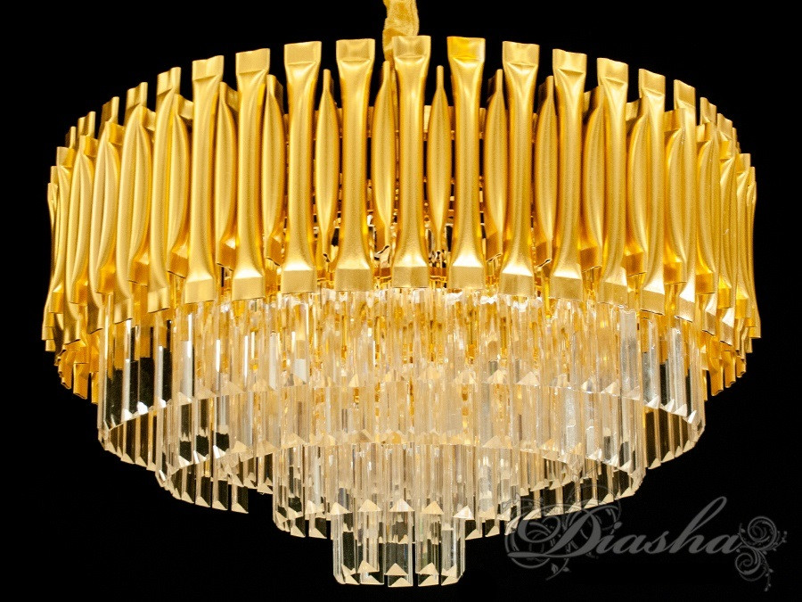 Сучасна кришталева люстра 1008-800G, фото 1