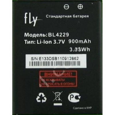 Акумуляторна батарея Fly BL4249 (E158) 900 mAh, фото 1