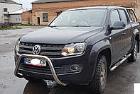 Кенгурятник без гриля (защита переднего бампера) Volkswagen Amarok 2010-2015