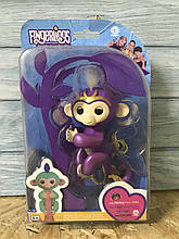 Інтерактивна мавпочка Fingerlings Мія, фіолетова