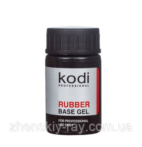 База каучукова для гель-лаку Kodi Professional Rubber Base, 14 мл, фото 1